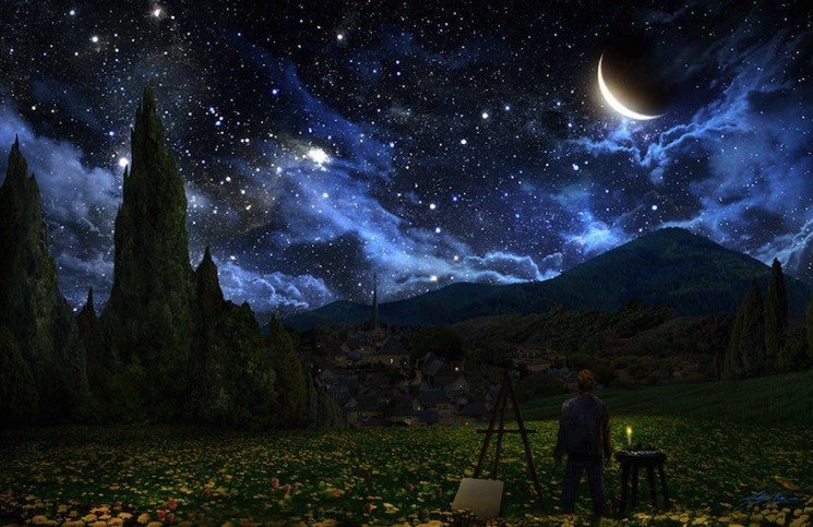 kansikuva-yö-tähtitaivas-sketsi