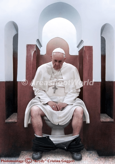Paavi vessassa
