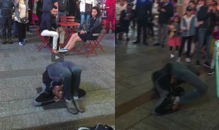 uskomattoman notkea tanssiesitys