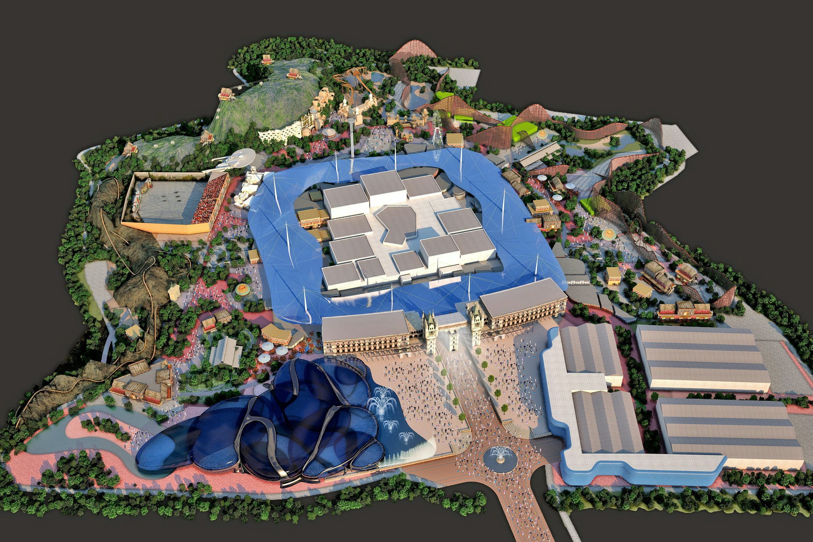 Brittien oma "Disneyland" avataan kenties jo vuonna 2021, katso kuvat!