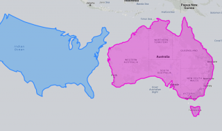 17 karttaa, jotka muuttavat käsityksesi maiden kokoeroista.