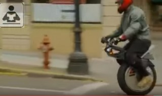 yksipyöräinen moottoripyörä