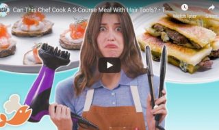 Ruokaa_hiusvälineillä