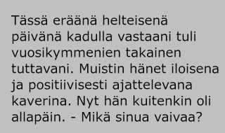 Vaimo on miehen mummo ja mies on naimisissa isoäitinsä kanssa Sekavaperhepiiri