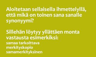 Synonyymi