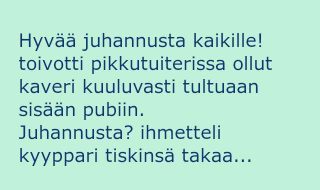 Juhannussima