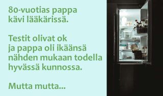 Pappajääkaapissa