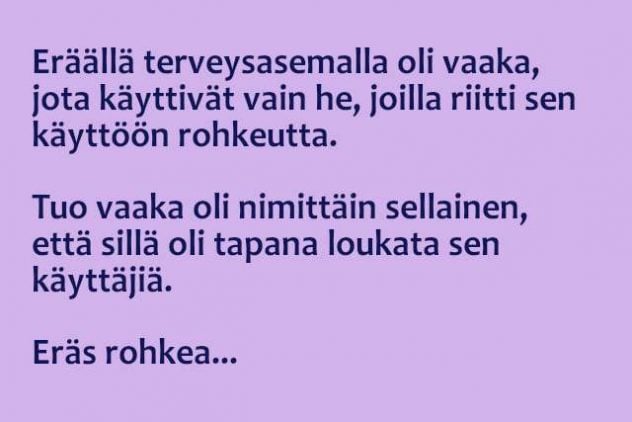 Vaakarohkea