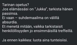 Feissarimokat: ”Jos elämässäsi on ’Jukka’, tarkista hänen passinsa” jukka2
