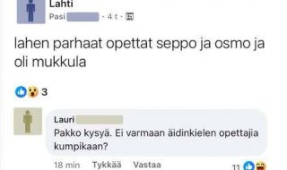 Feissarimokat: Lahdessa on pulaa äidinkielenopettajista lahdenopet