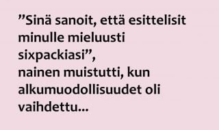 Esko on tyytyväinen – tätä ”kehonosaa” kelpaa esitellä siksbakki